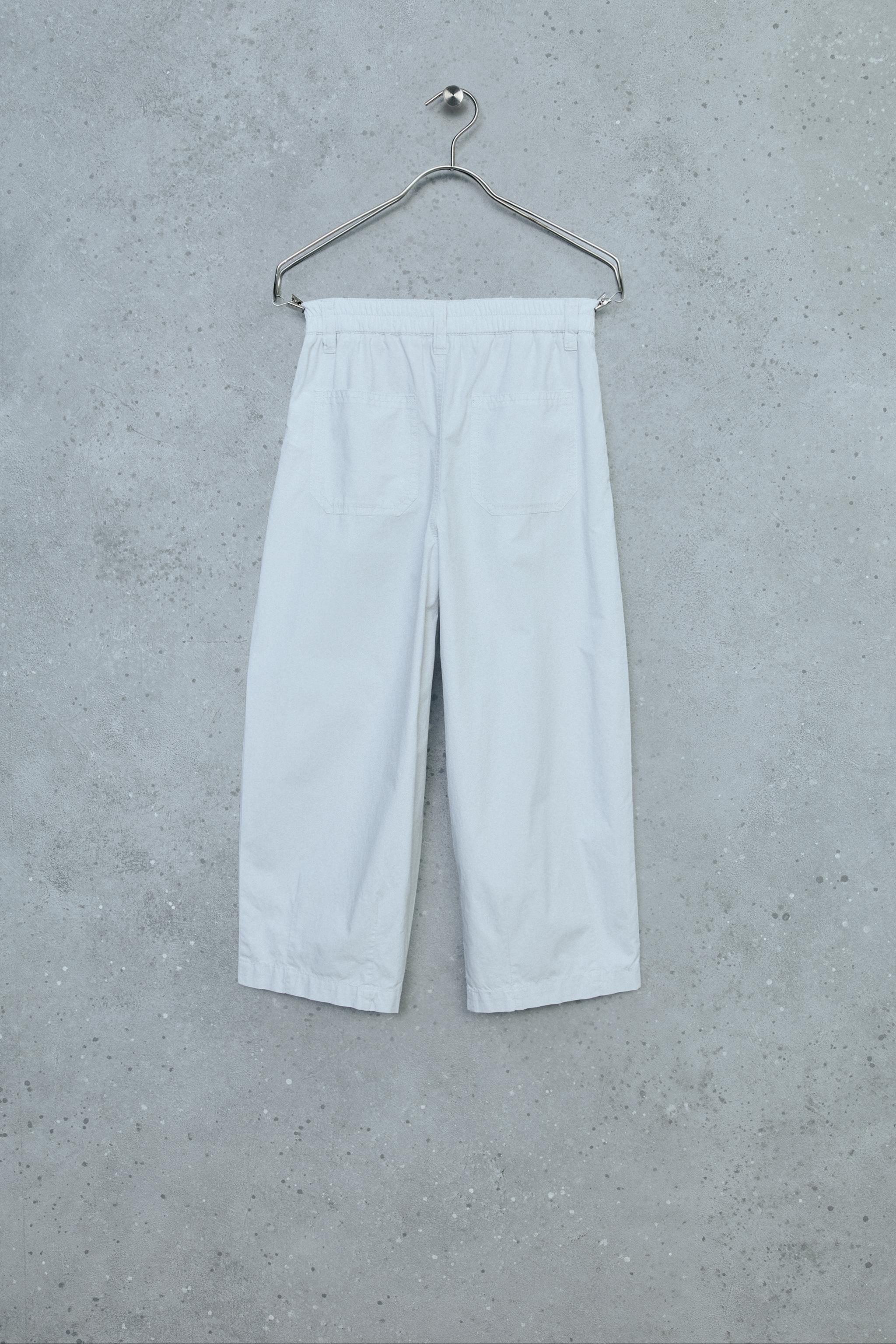 Детские брюки Zara STORIESZ - RELAXED POPLIN PANTS — фото 3