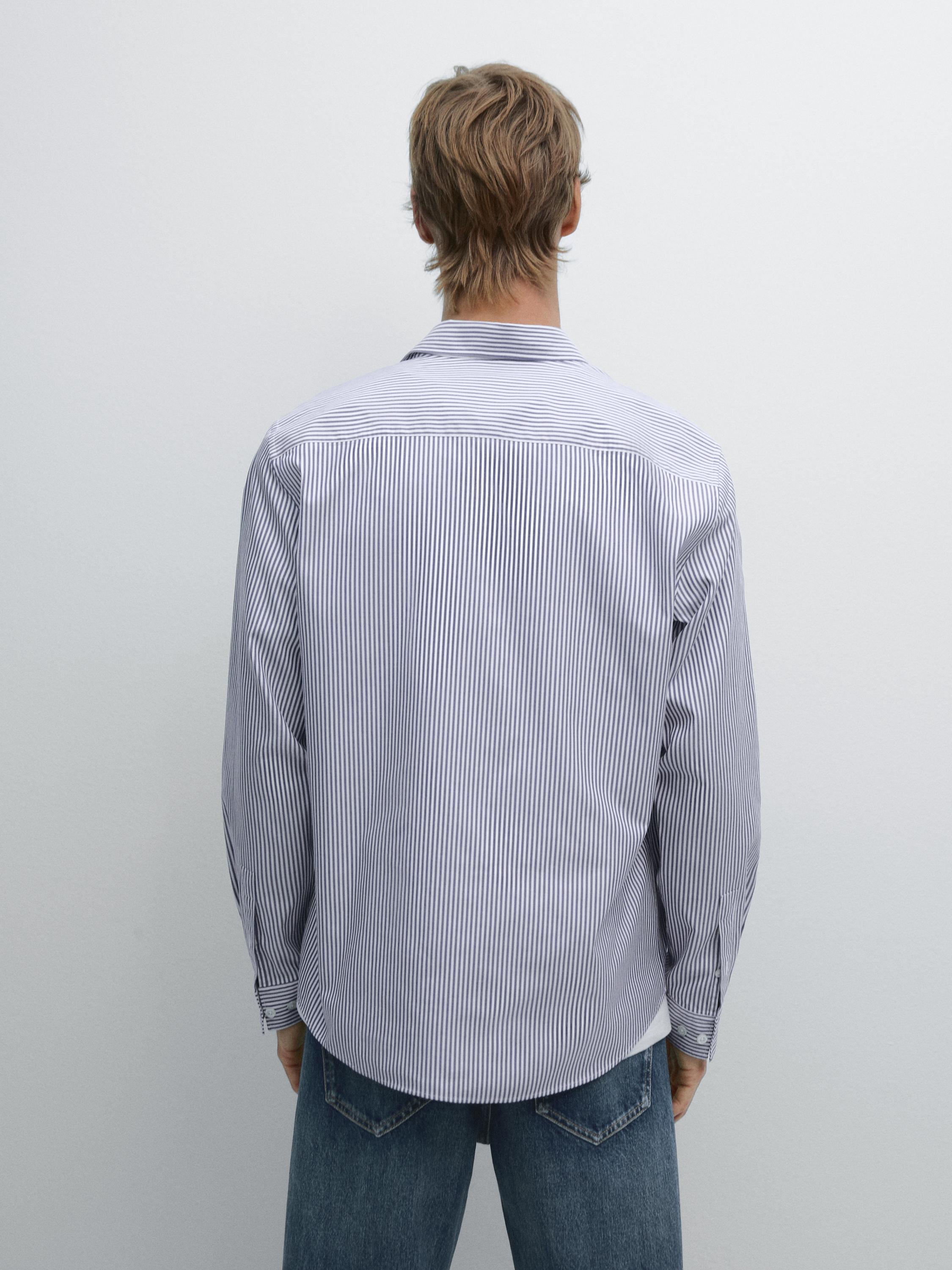 100% cotton regular fit Oxford shirt