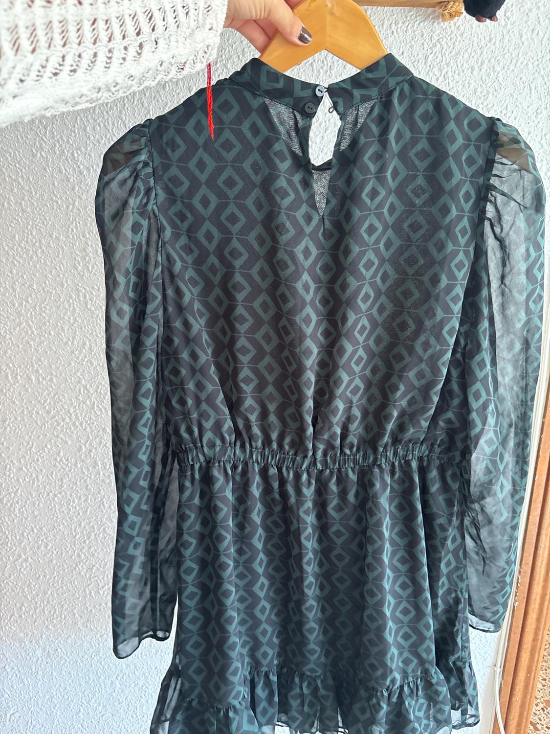SHORT PRINTED DRESS - Image 4