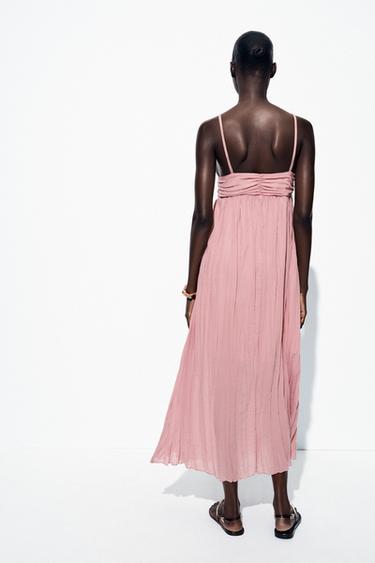 ROBE MI-LONGUE FOURNITURES - MARSALA de Zara - Image 4