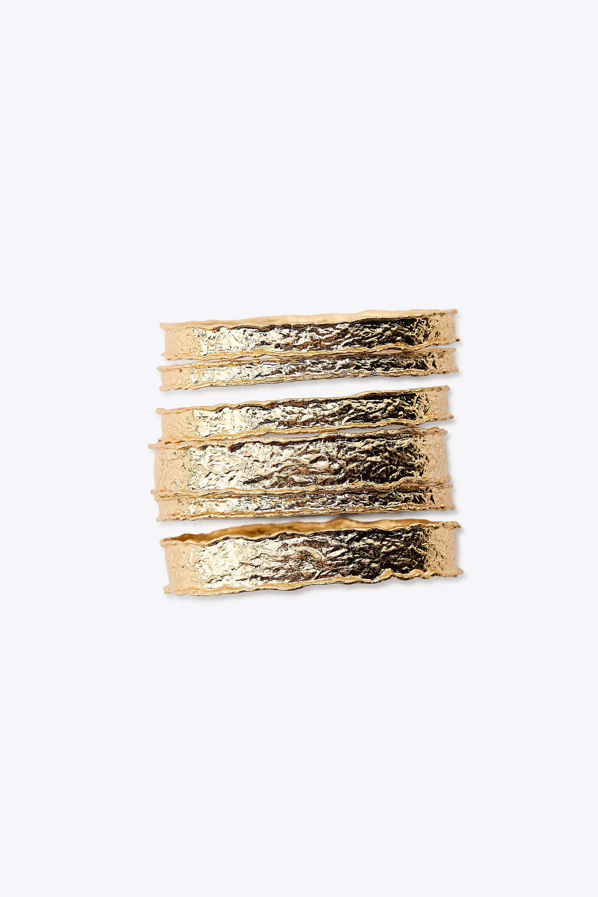 PACK OF TEXTURED BRACELETS