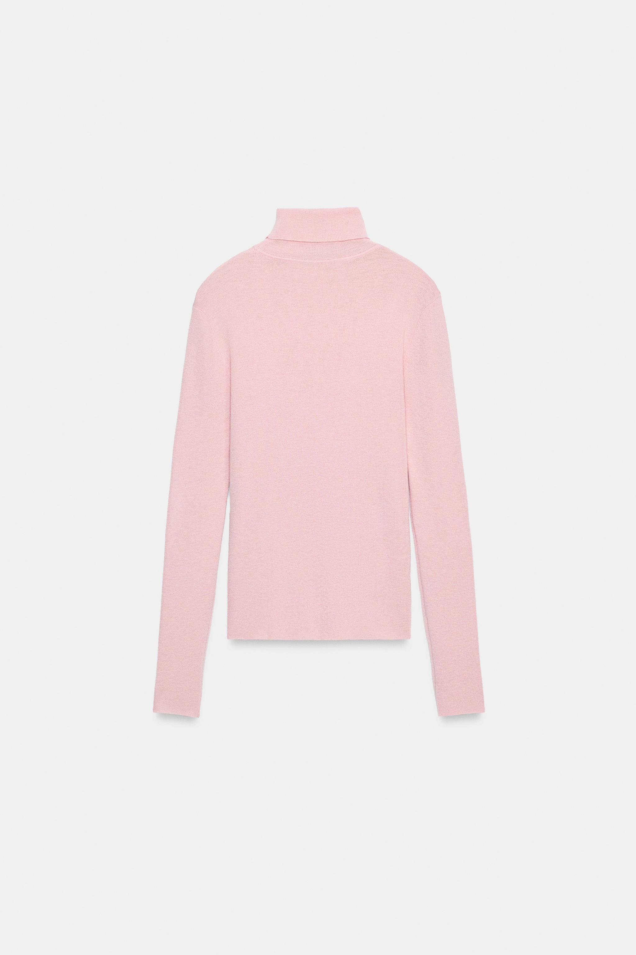 FINE KNIT HIGH NECK SWEATER