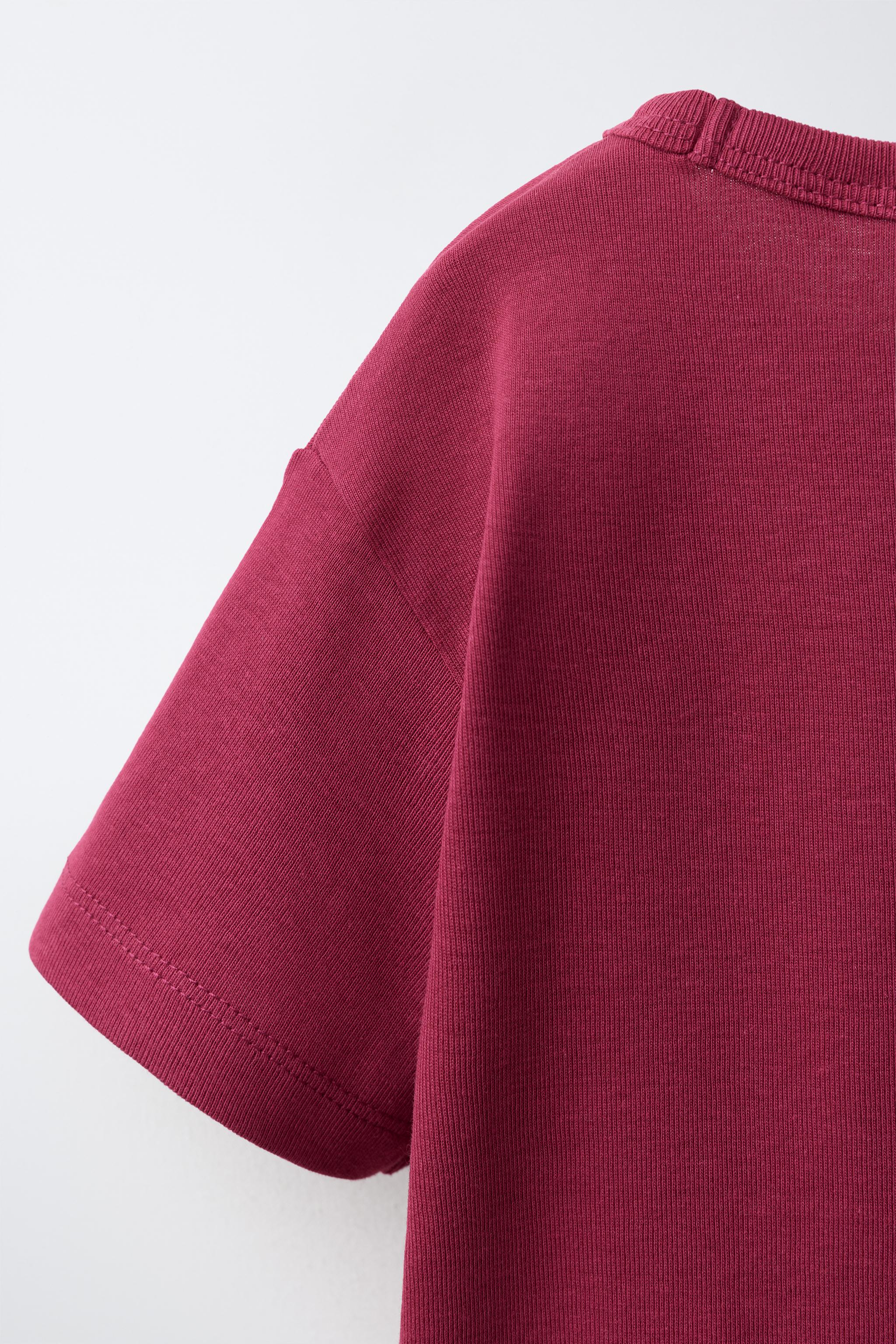 Детские футболки Zara STRIPED BEAR EMBROIDERED T-SHIRT — фото 4