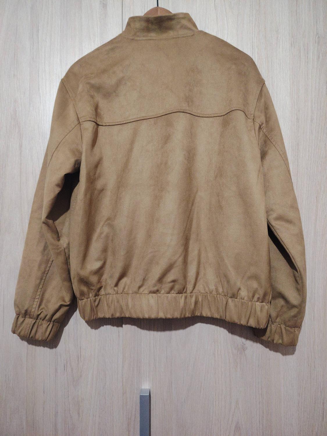FAUX SUEDE BOMBER JACKET - Image 2
