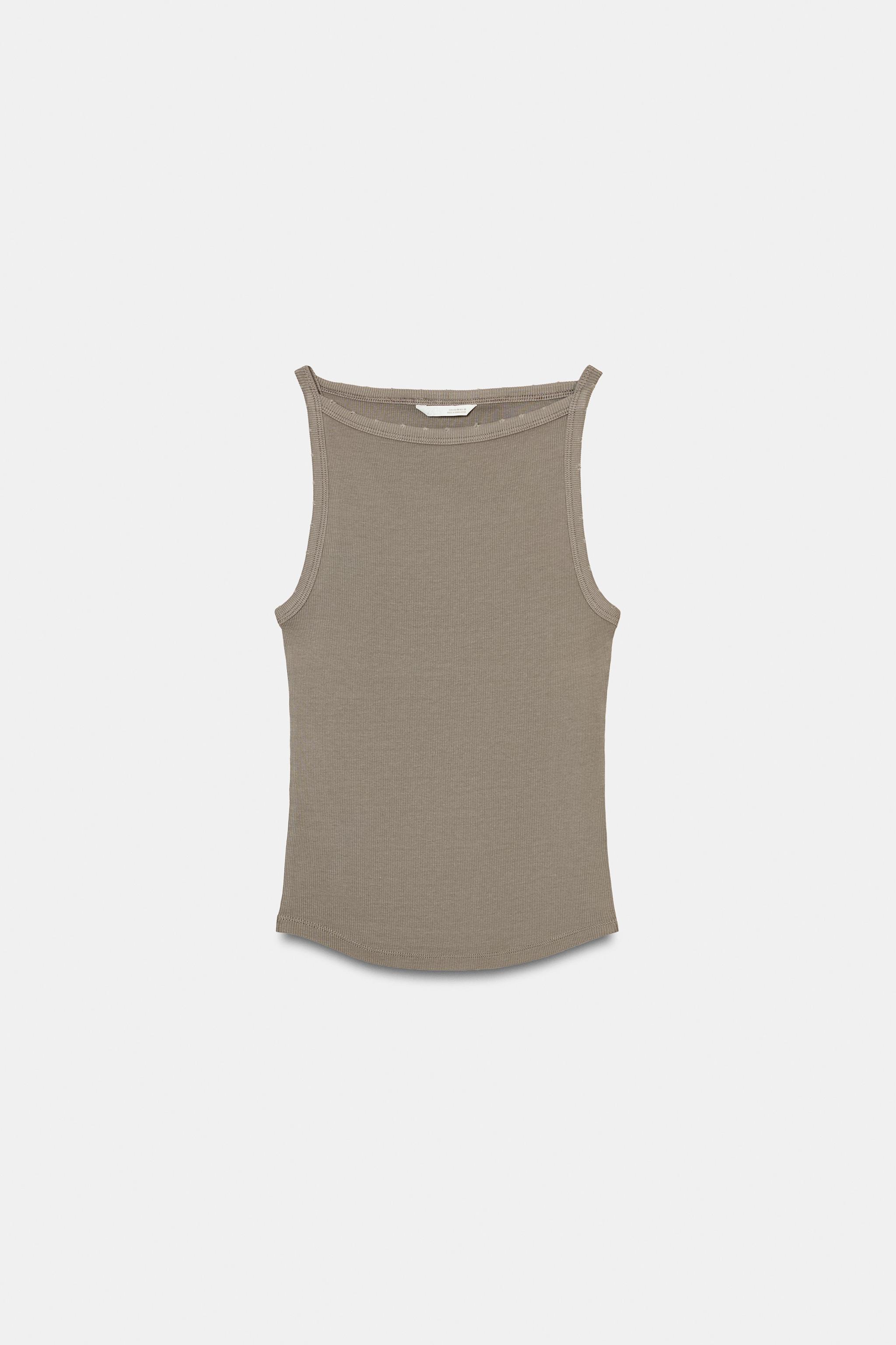 SOLUK EFEKTLİ FİTİLLİ HALTER TOP - Görsel 4