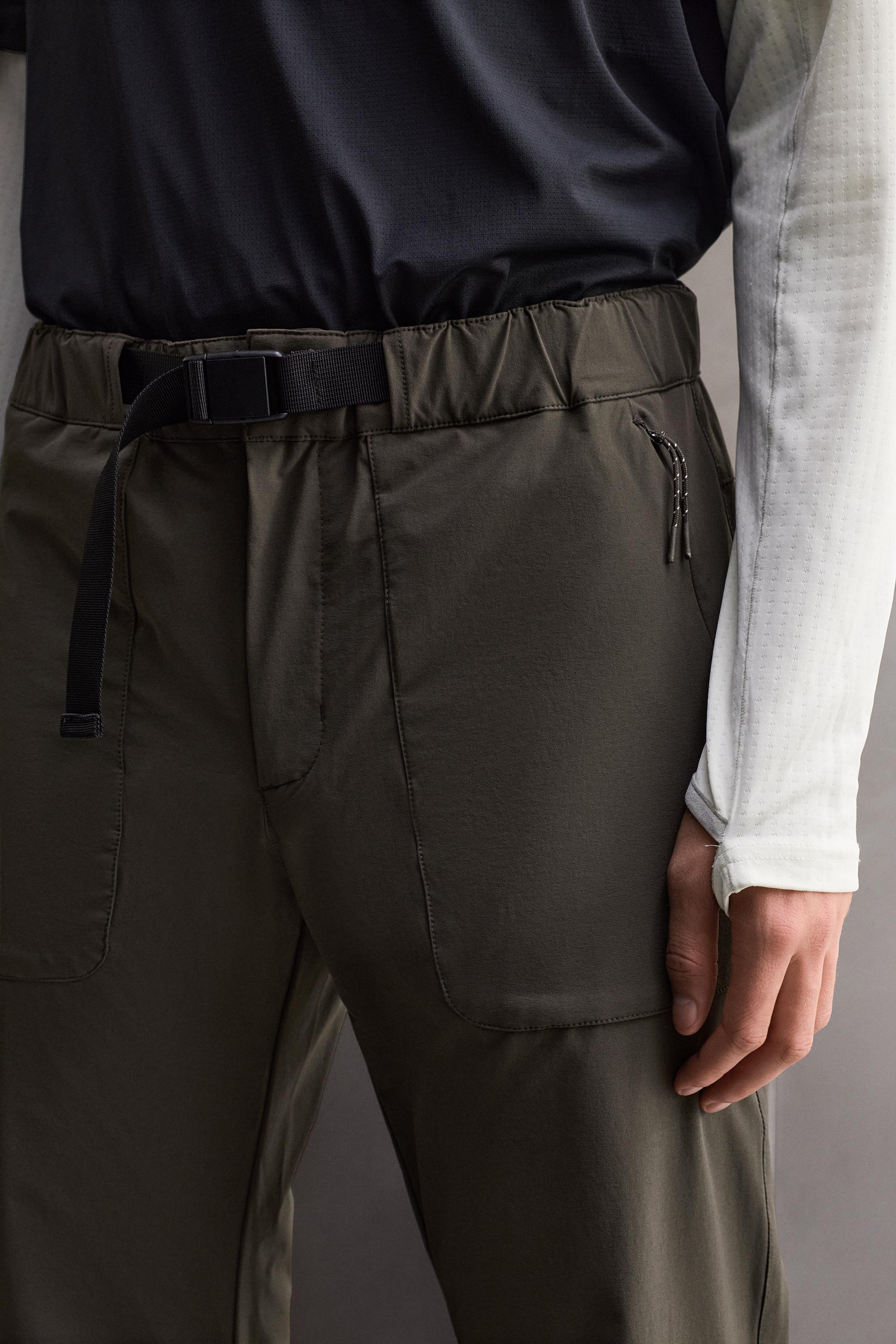 TECHNICAL PANTS WITH BELT