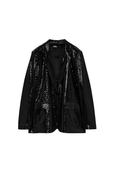 FLUID SEQUIN BLAZER