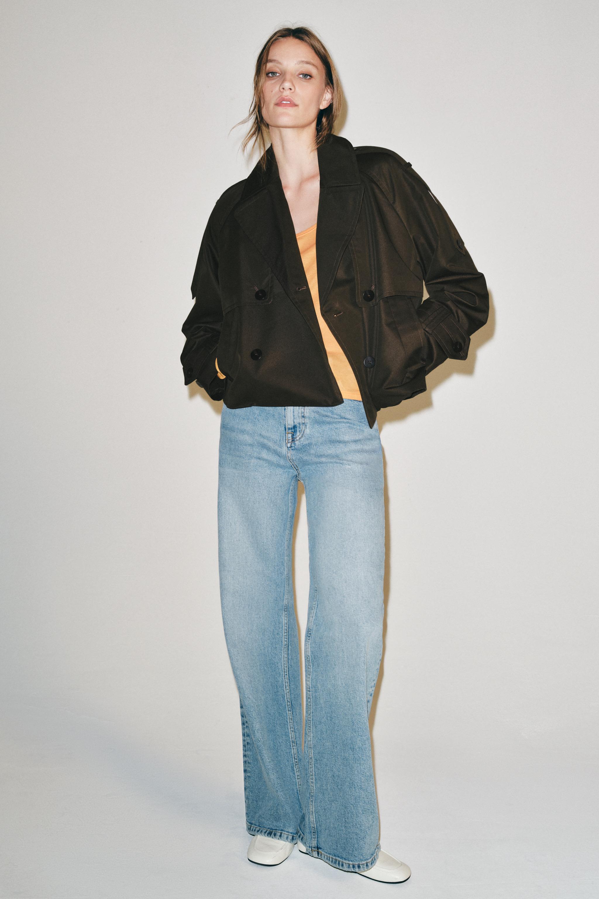 SHORT ZW COLLECTION TRENCH COAT