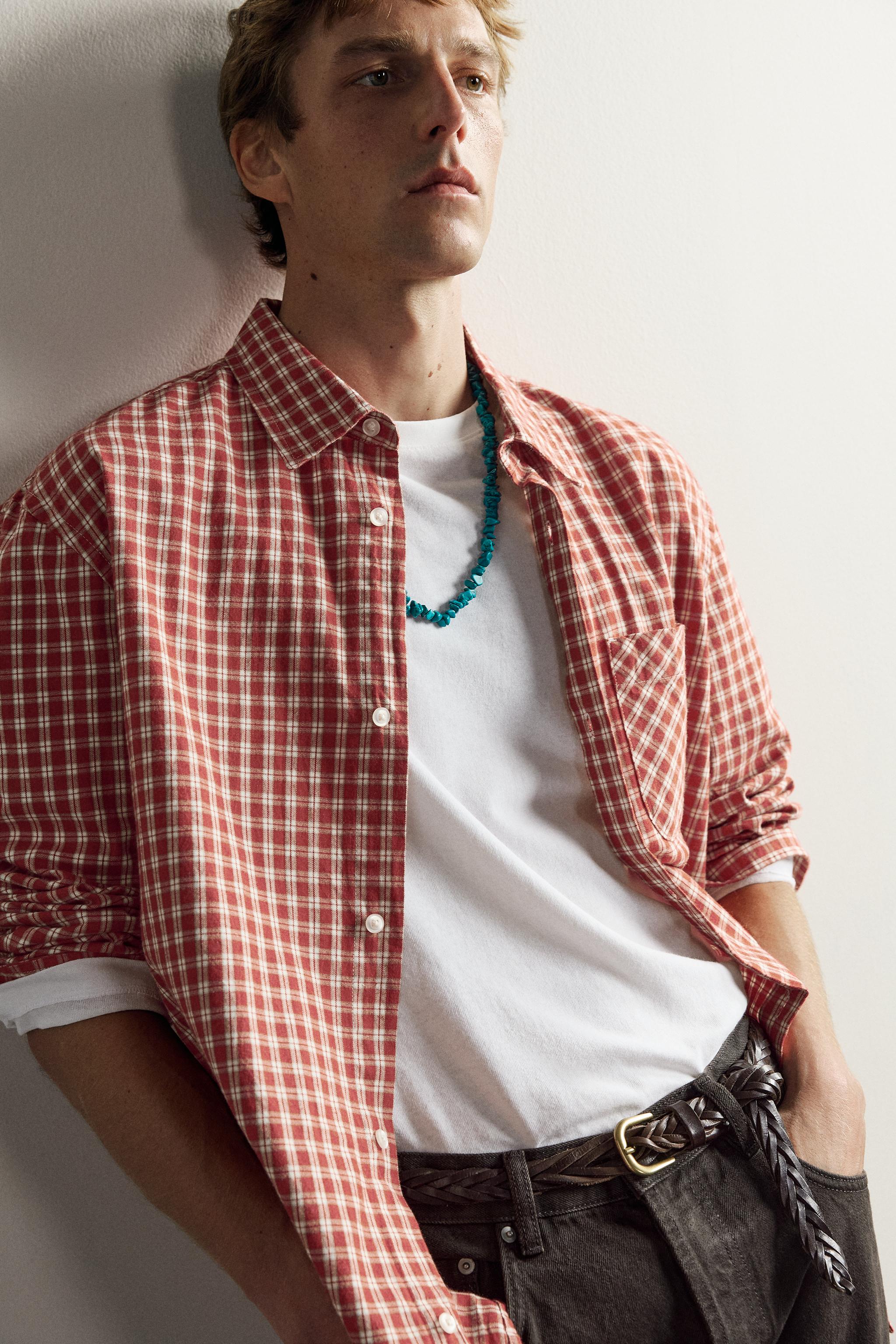 CEINTURE EN CUIR TRESSÉ AARON LEVINE X ZARA