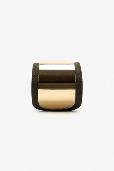 LEATHER LIMITED EDITION BANGLE - Green by Zara - Image 4
