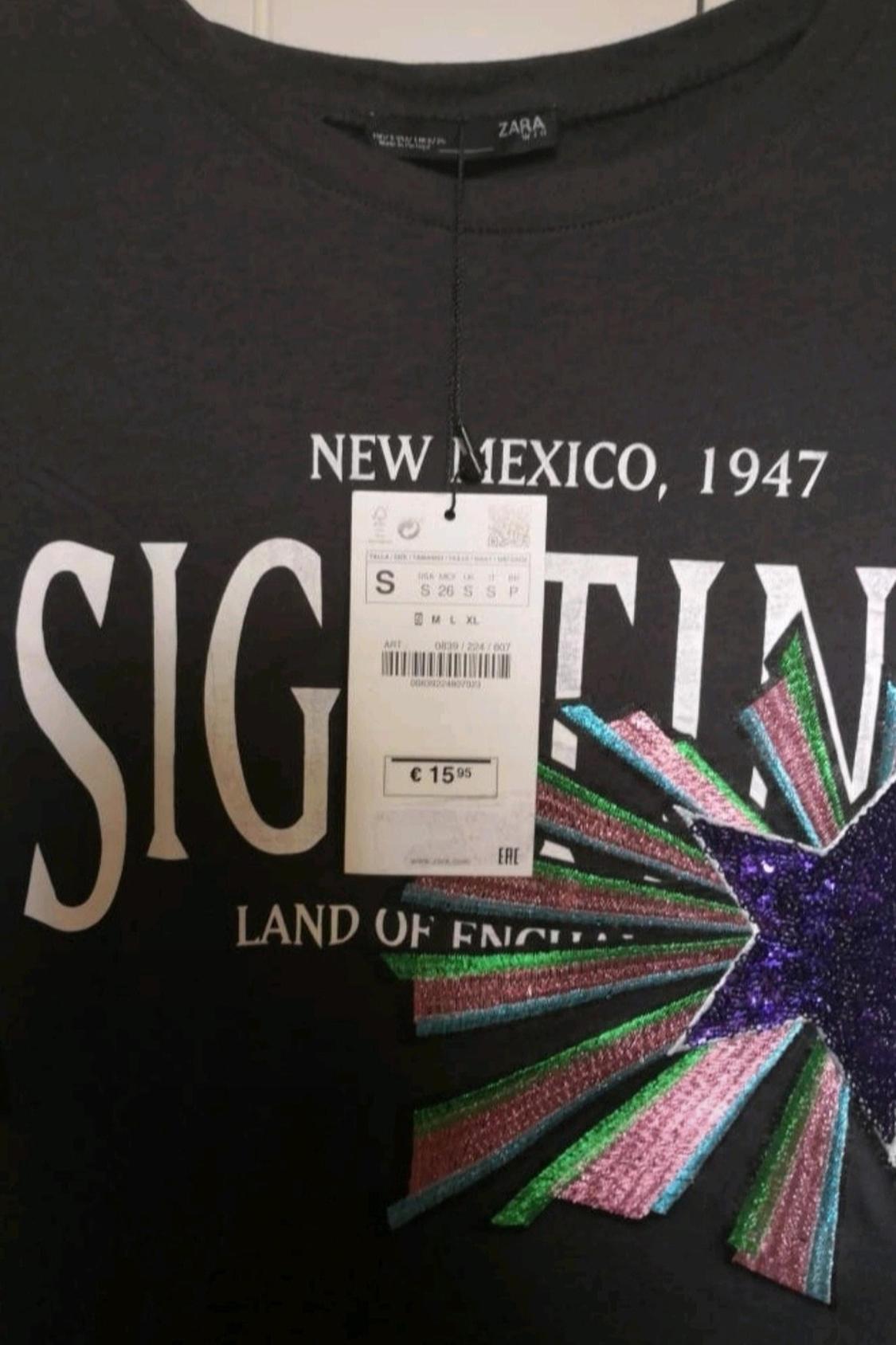EMBROIDERED T-SHIRT WITH SEQUINS - Image 3