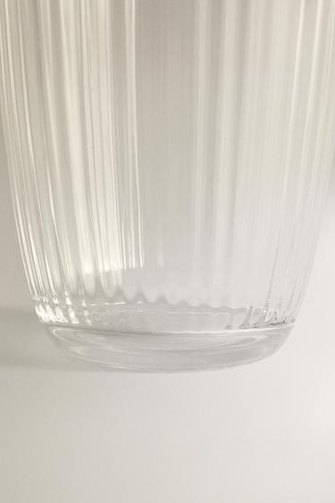 LINE GLASS SOFT DRINK TUMBLER -  by Zara - Image 6