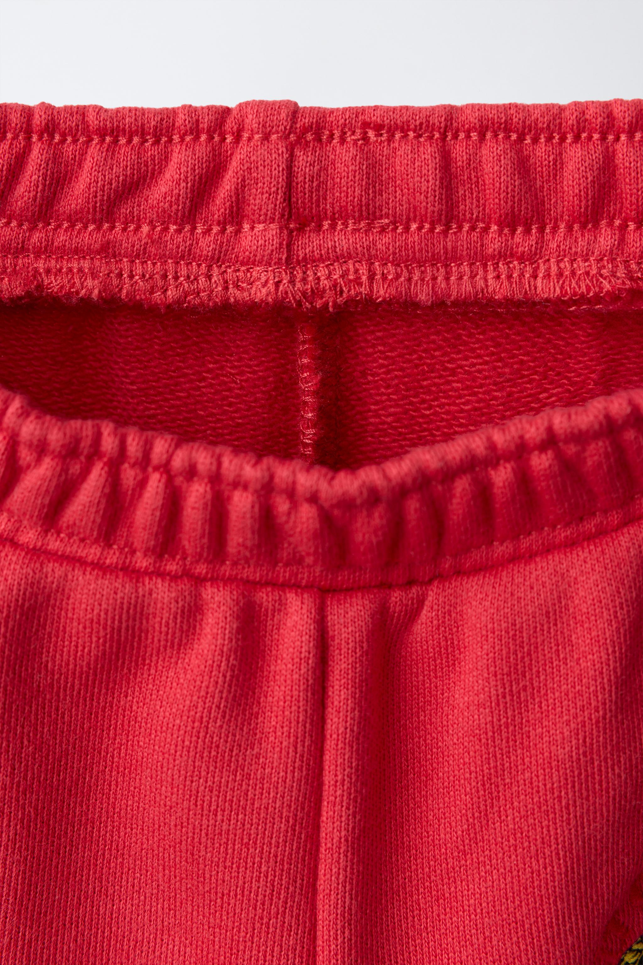 PANTALON EN MOLLETON BALLOON BRODÉ FRUIT OF THE LOOM™