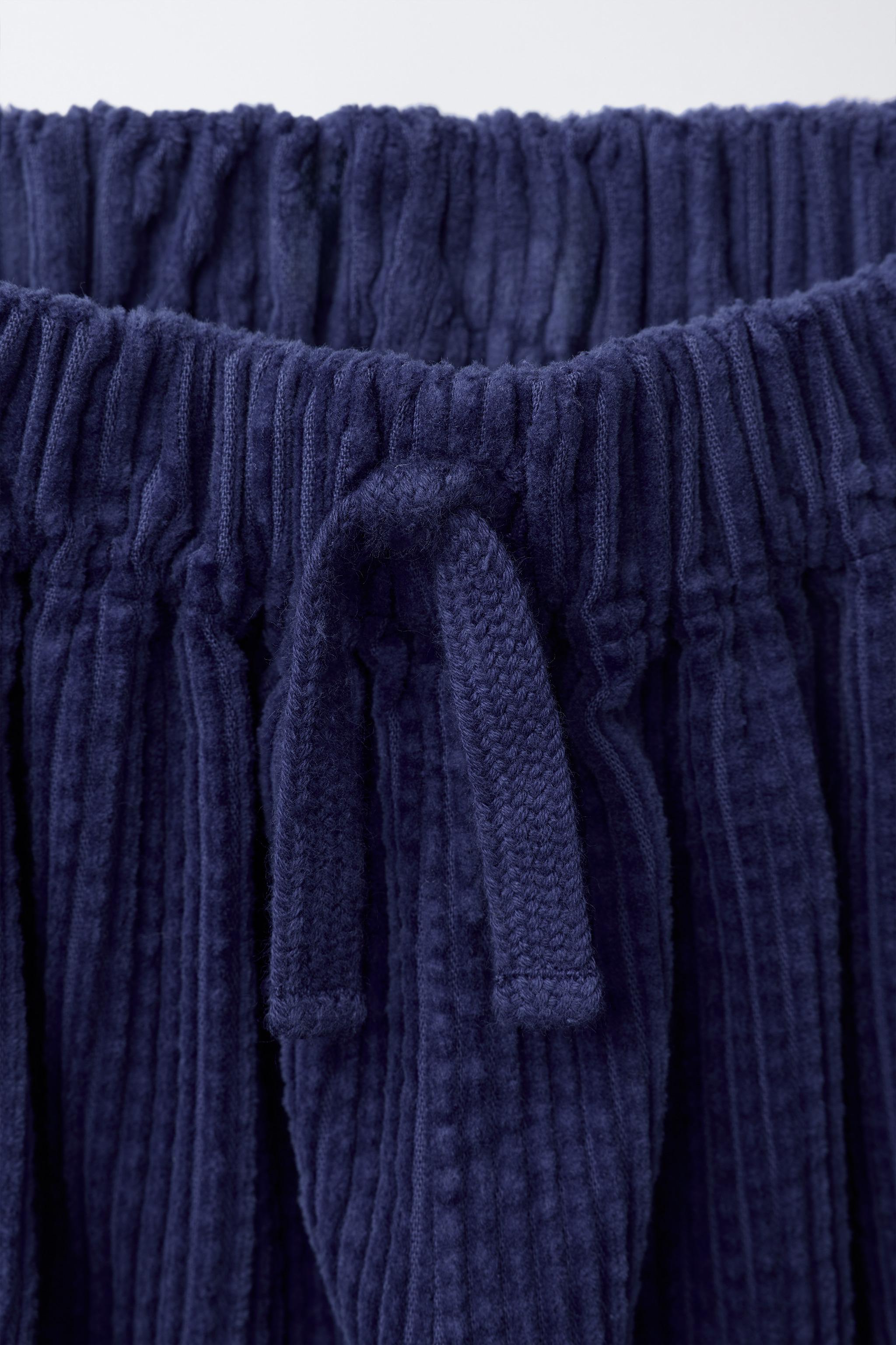 PANTALON BOUFFANT EN VELOURS CÔTELÉ