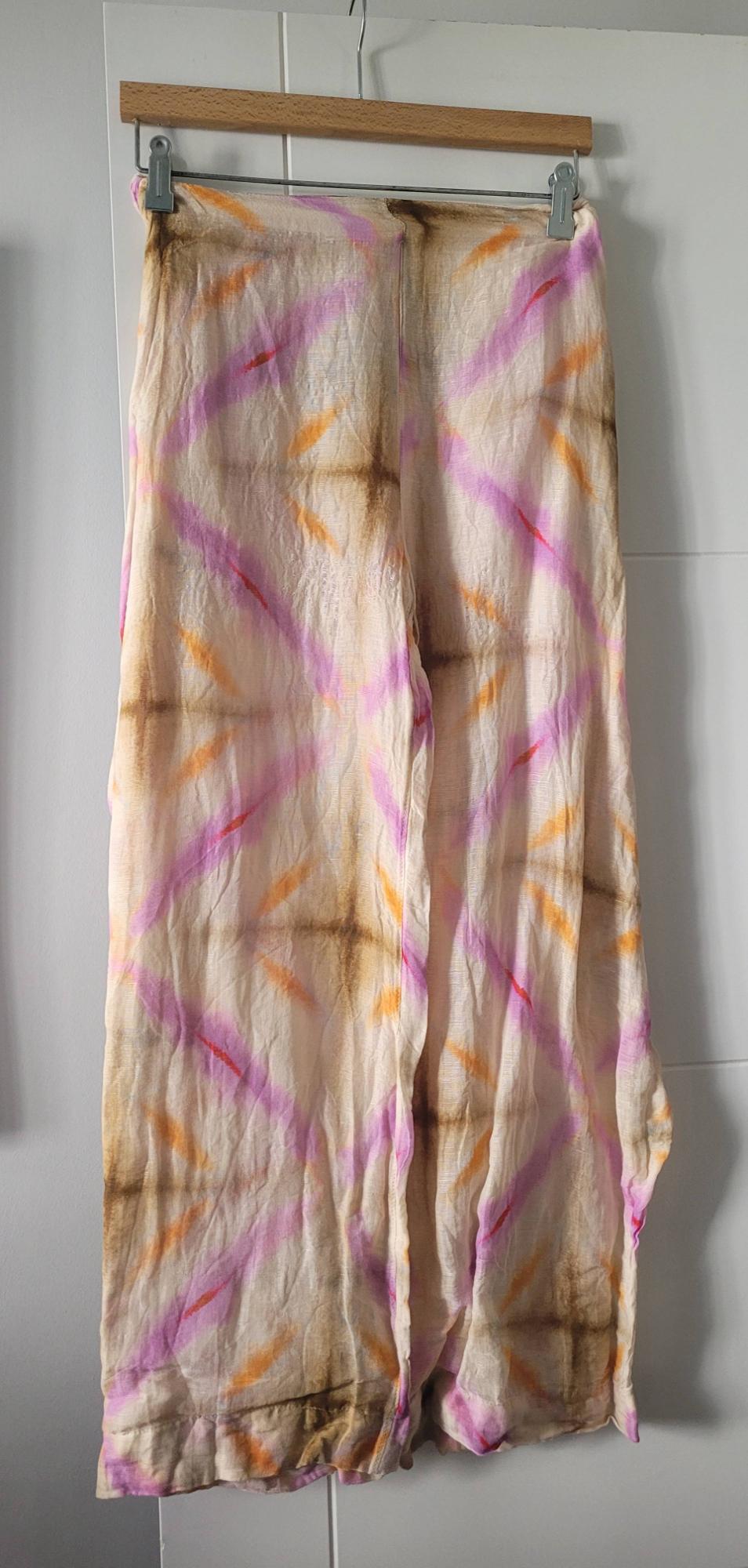 PRINTED WRAP TROUSERS - Image 2