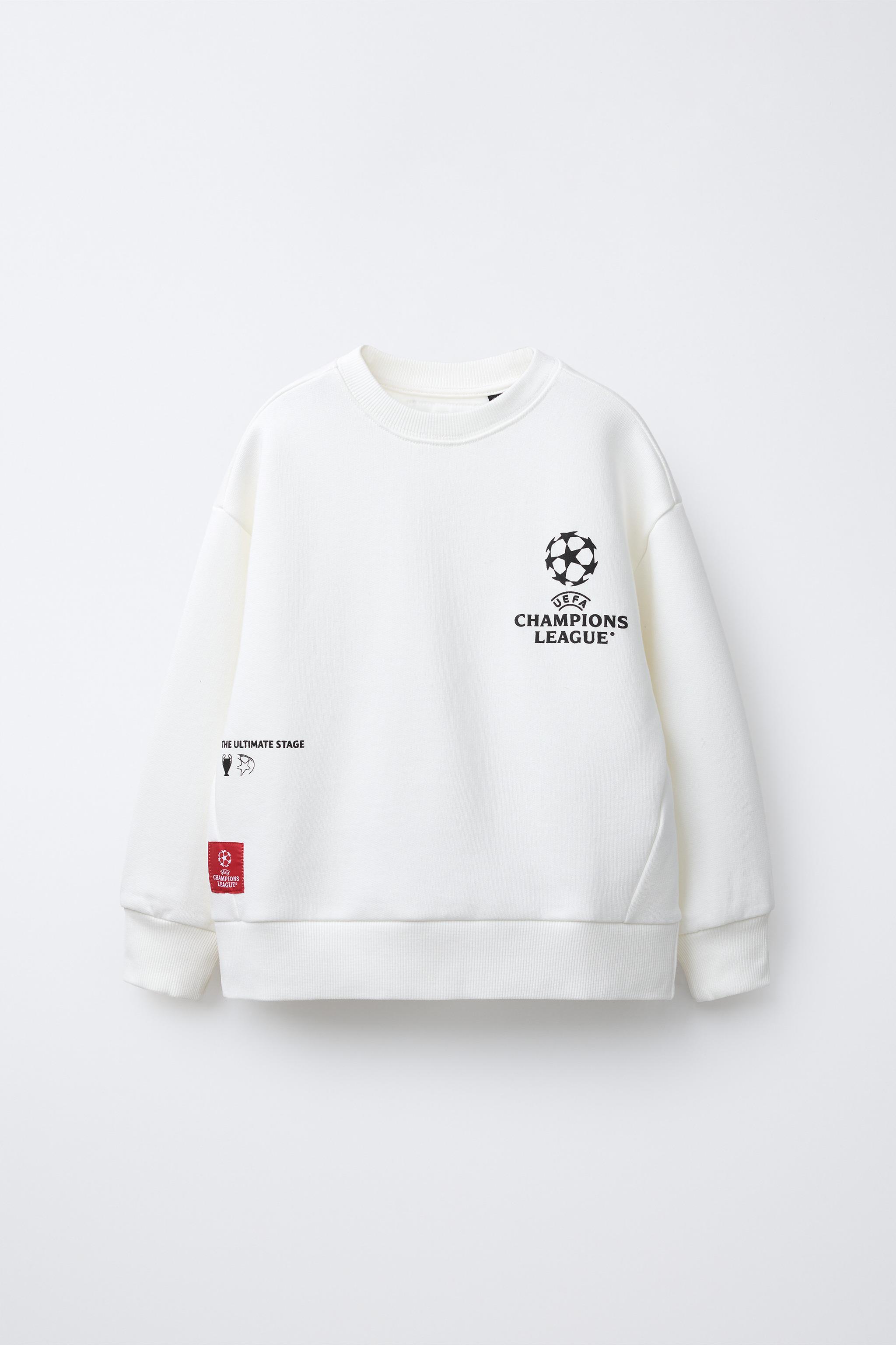 UEFA CHAMPIONS LEAGUE ® SWEATSHIRT - Ecru | ZARA United States