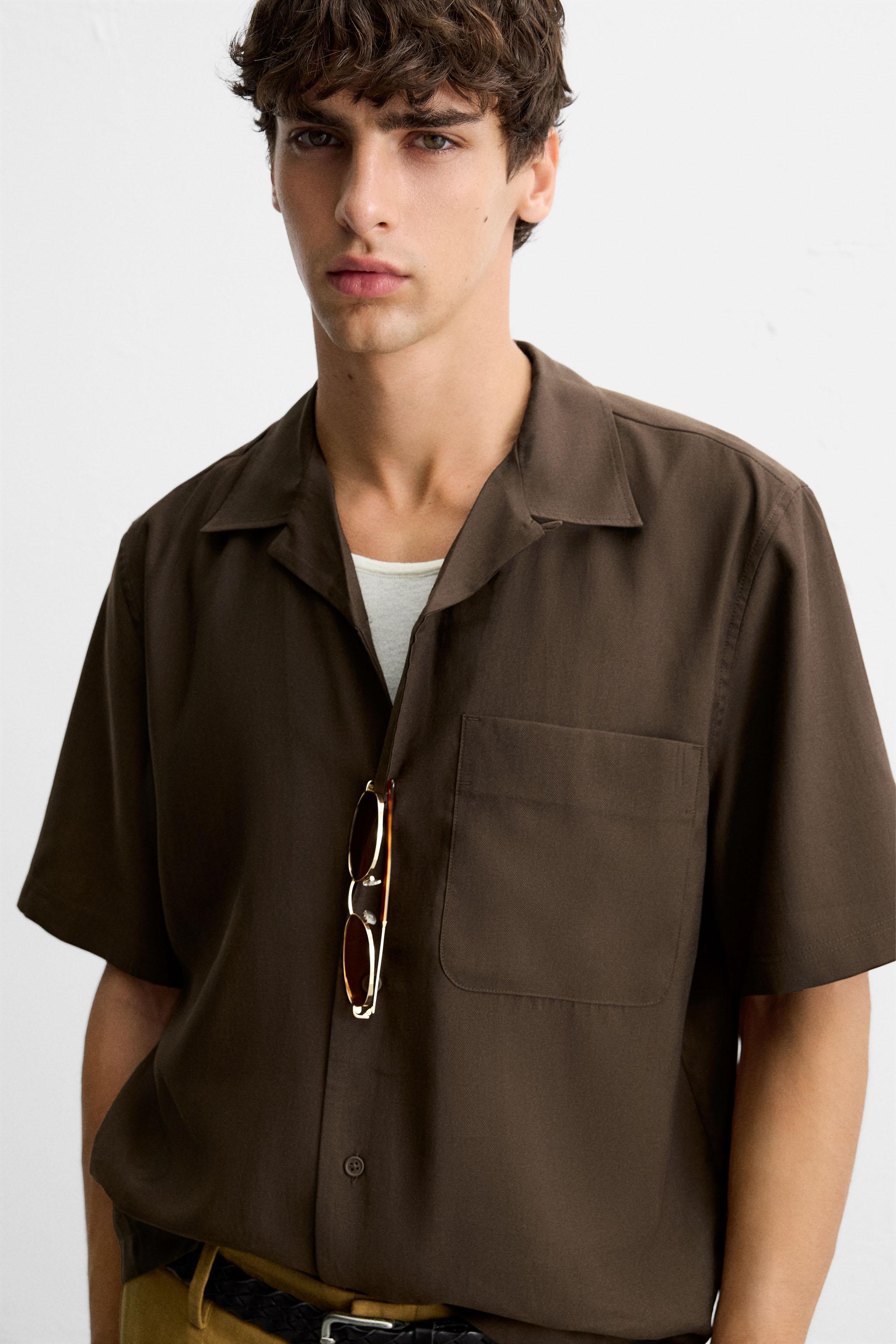 CHEMISE FLUIDE COUPE DÉCONTRACTÉE