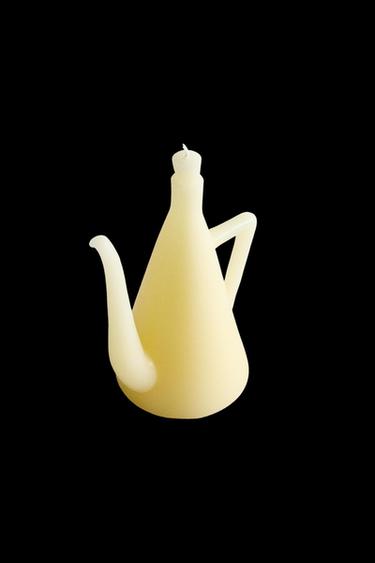 Zara DECORATIVE OIL CRUET CANDLE - Butter