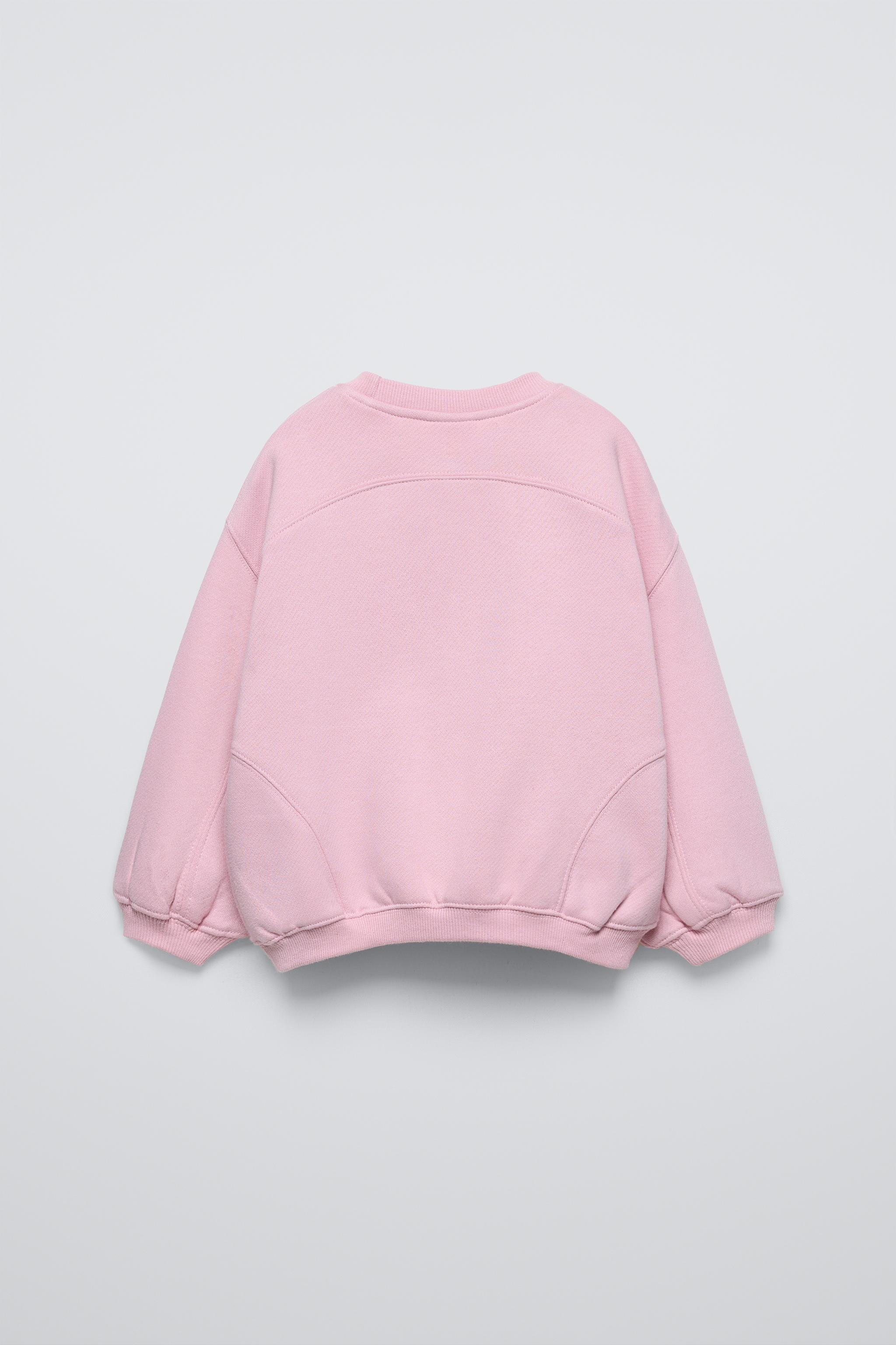 PLAIN SWEATSHIRT WITH TEXT