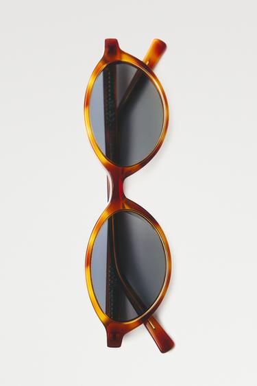 Oval sunglasses — Caramel 1