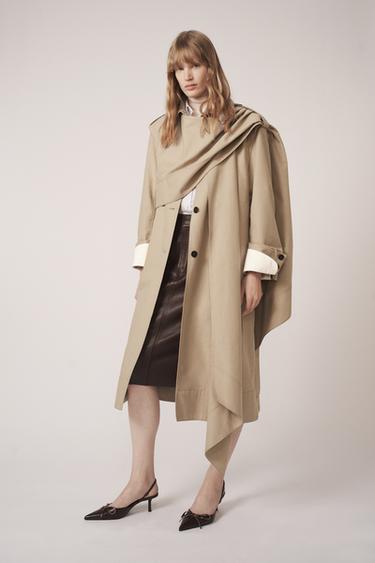 2-IN-1 DETACHABLE WAISTCOAT TRENCH COAT - THE ITEM ZARA WOMAN - Beige by Zara - Image 3