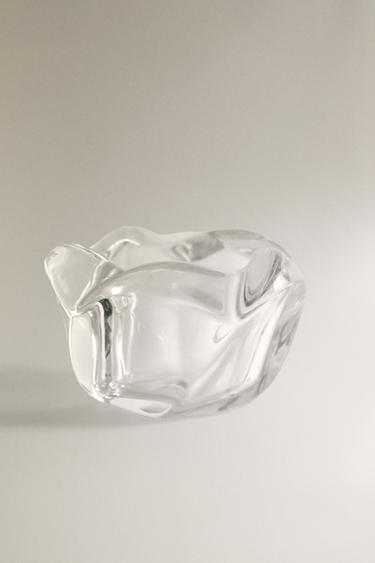 PORTE-BOUGIE VERRE ÉPAIS - Cristal de Zara - Image 0