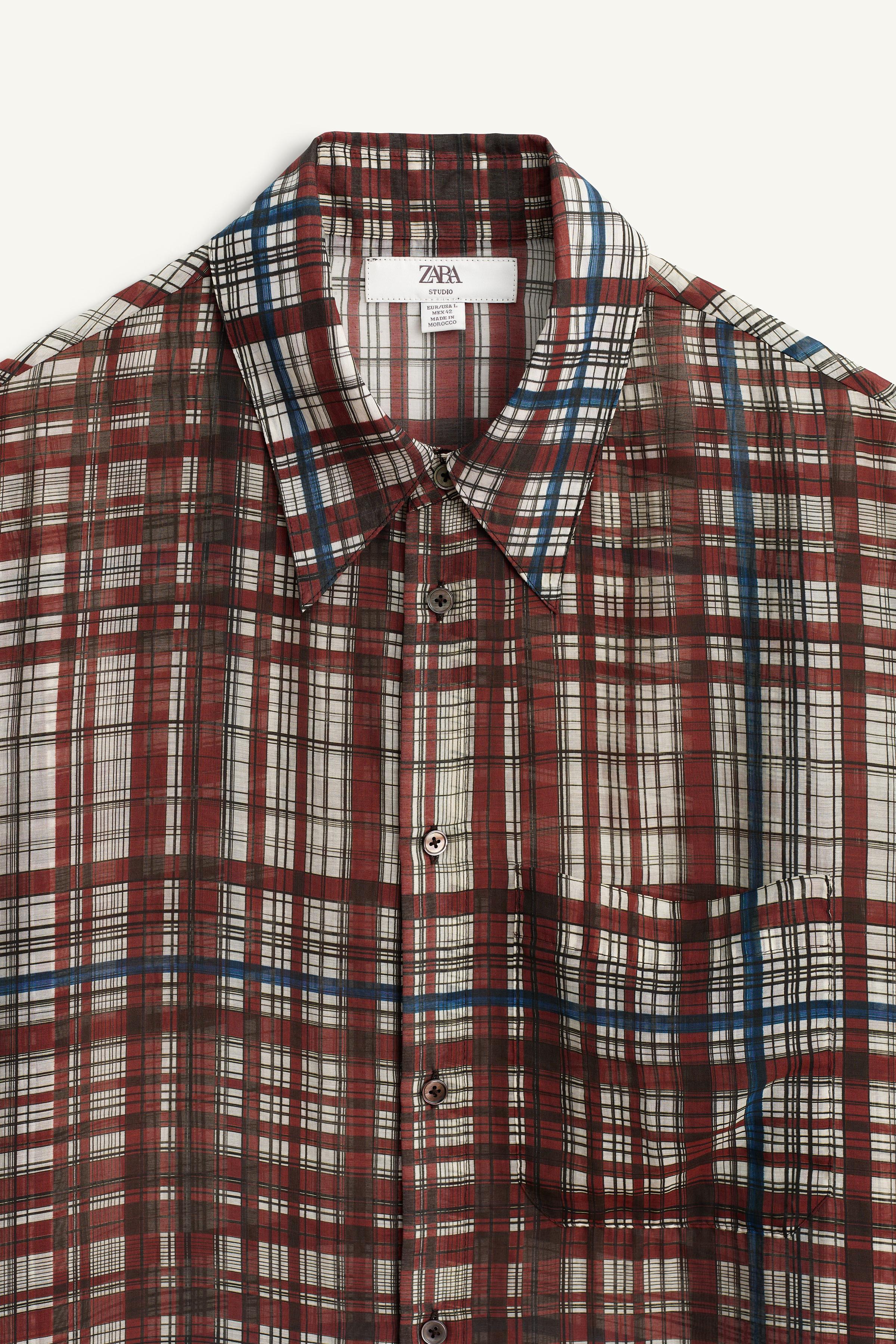 FLUID PLAID SHIRT LIMITED EDITION
