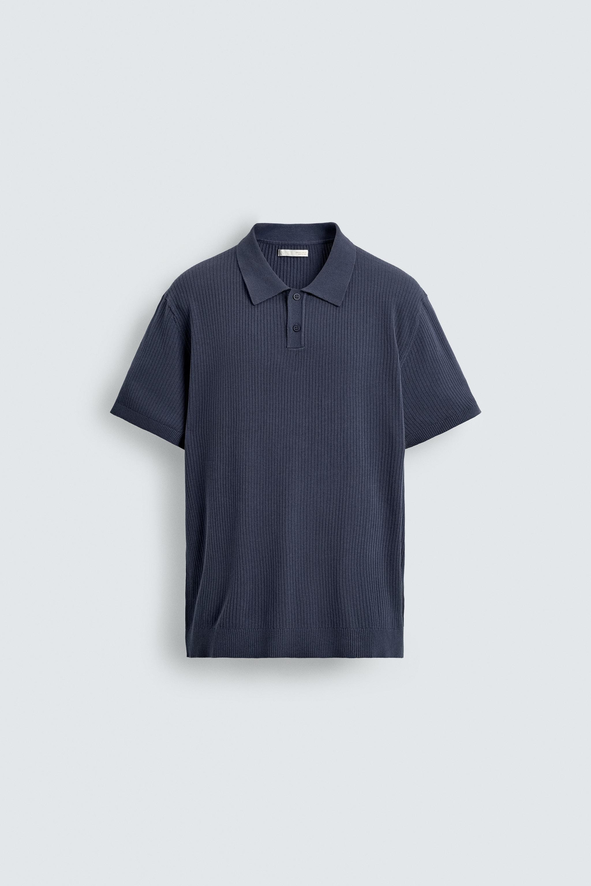 POLO EN MAILLE CANNELÉE