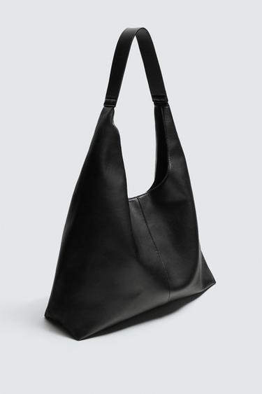 PLAIN TOTE BAG - Black by Zara - Image 3