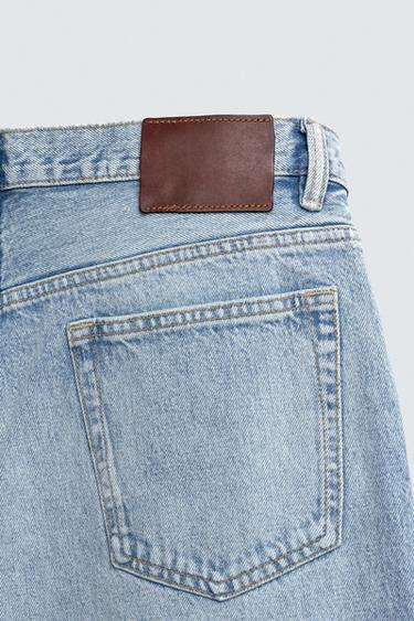 STRAIGHT FIT JEANS - Mid-blue by Zara - Image 10