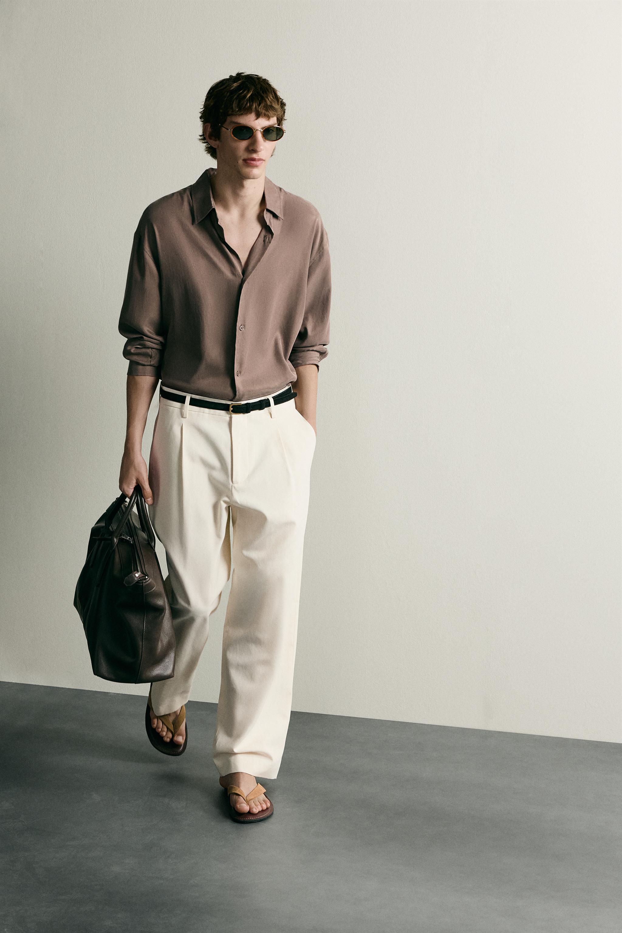 CHEMISE FLUIDE COUPE DÉCONTRACTÉE