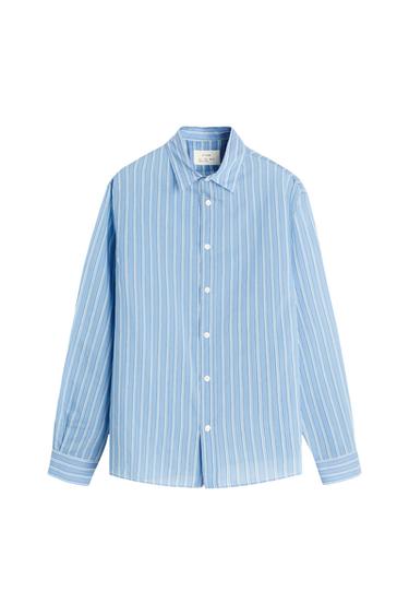 CAMISA SEMITRANSPARENTE RAYAS