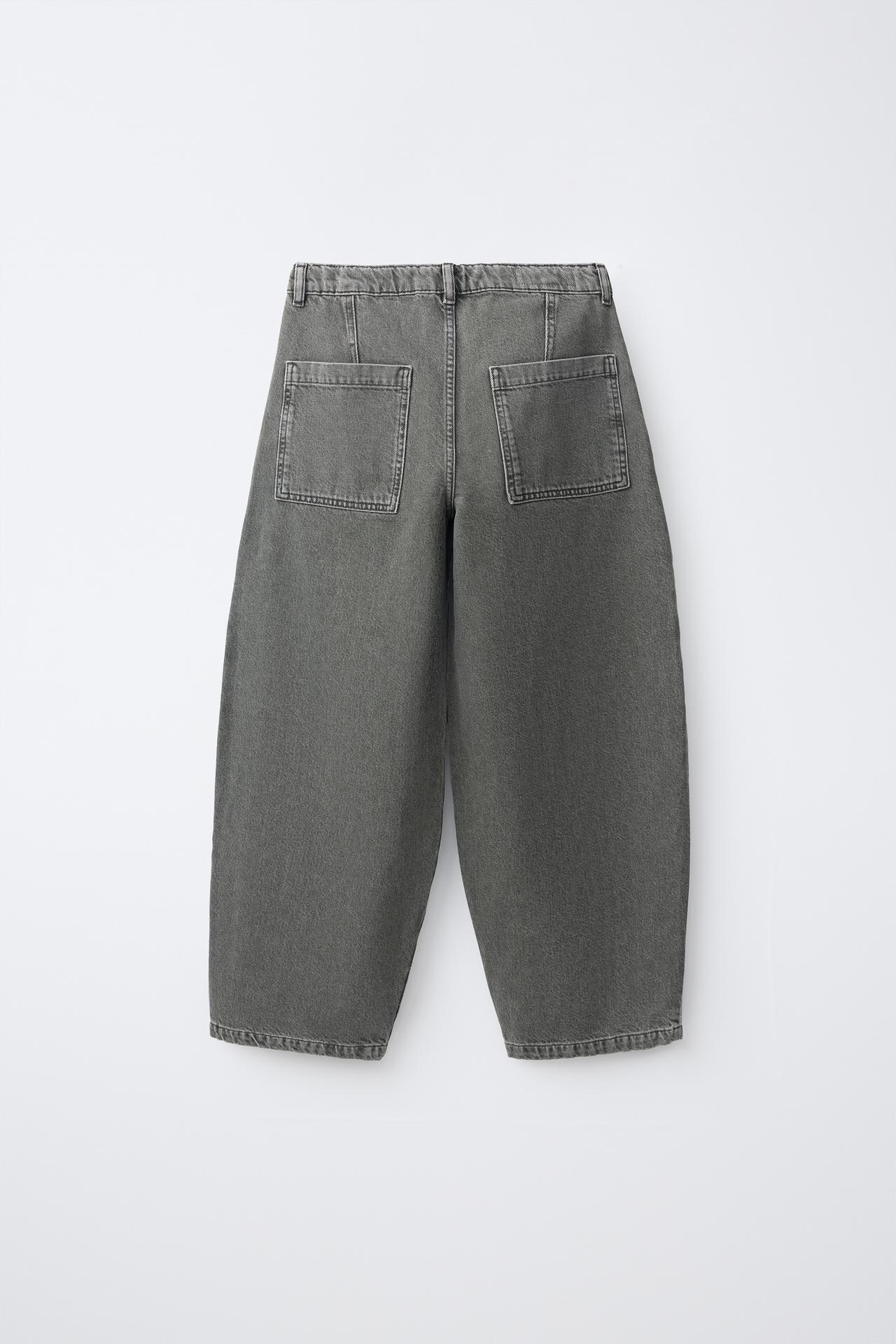 BALLOON JEANS — Gray