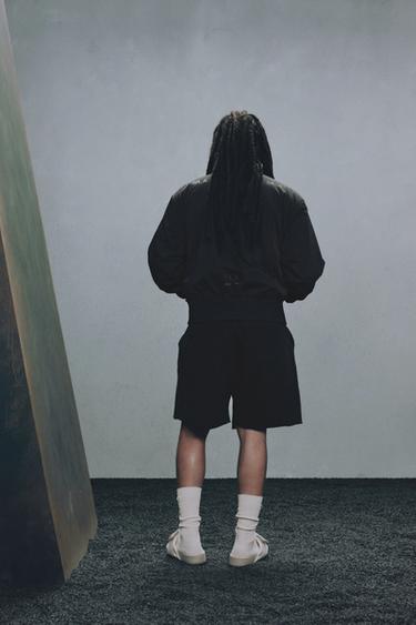PADDED BOMBER JACKET X SR_A - Black by Zara - Image 5