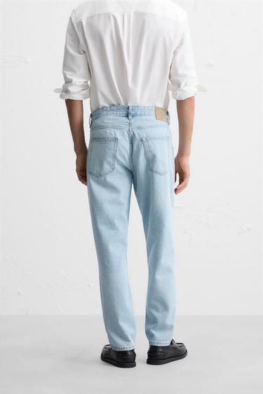 JEAN SLIM FIT TAPERED - Bleu clair de Zara - Image 2