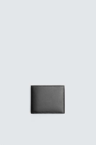 PLAIN WALLET - Black by Zara
