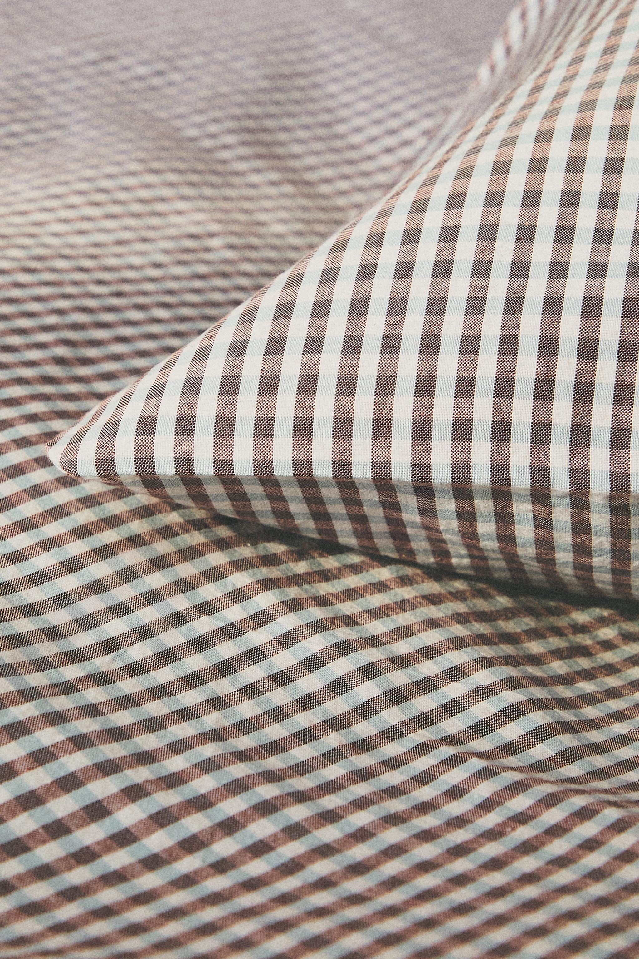 KIDS CHECK DUVET COVER