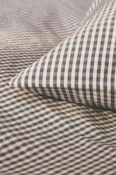 CHILDREN’S CHECK DUVET COVER - Multicoloured by Zara - Image 6