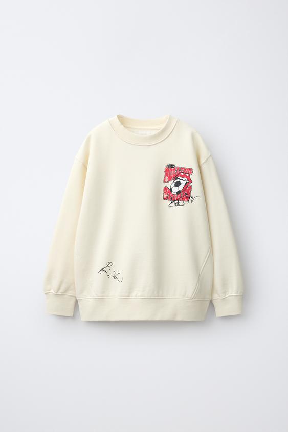SUDADERA ESTAMPADO ROLLING STONES © - Crudo de Zara - Imagen 0