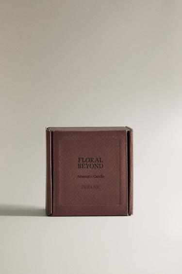 (150 G) FLORAL BEYOND SCENTED CANDLE - Light red by Zara - Image 4