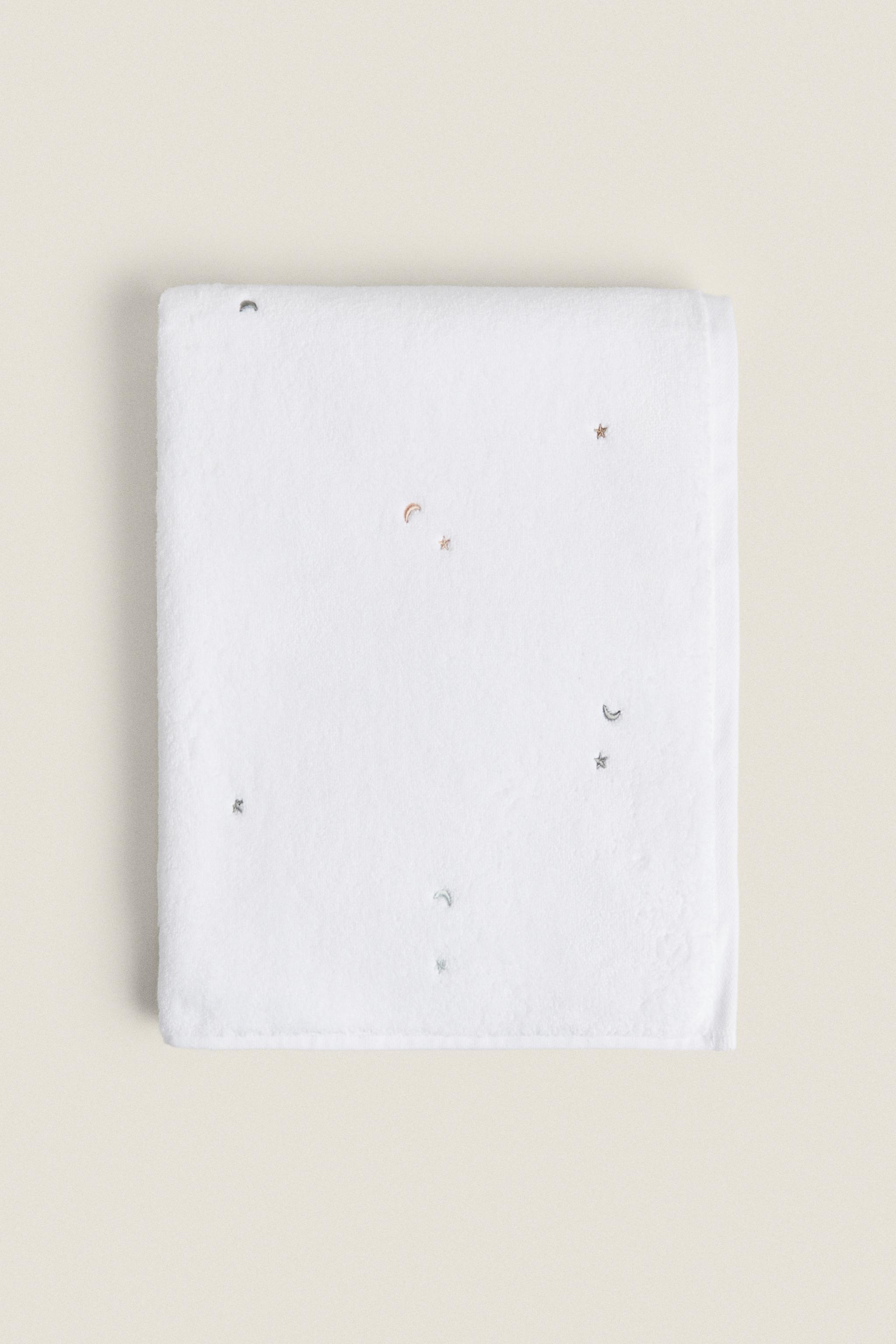 Детские полотенца Zara KIDS' MOONS AND STARS BATH