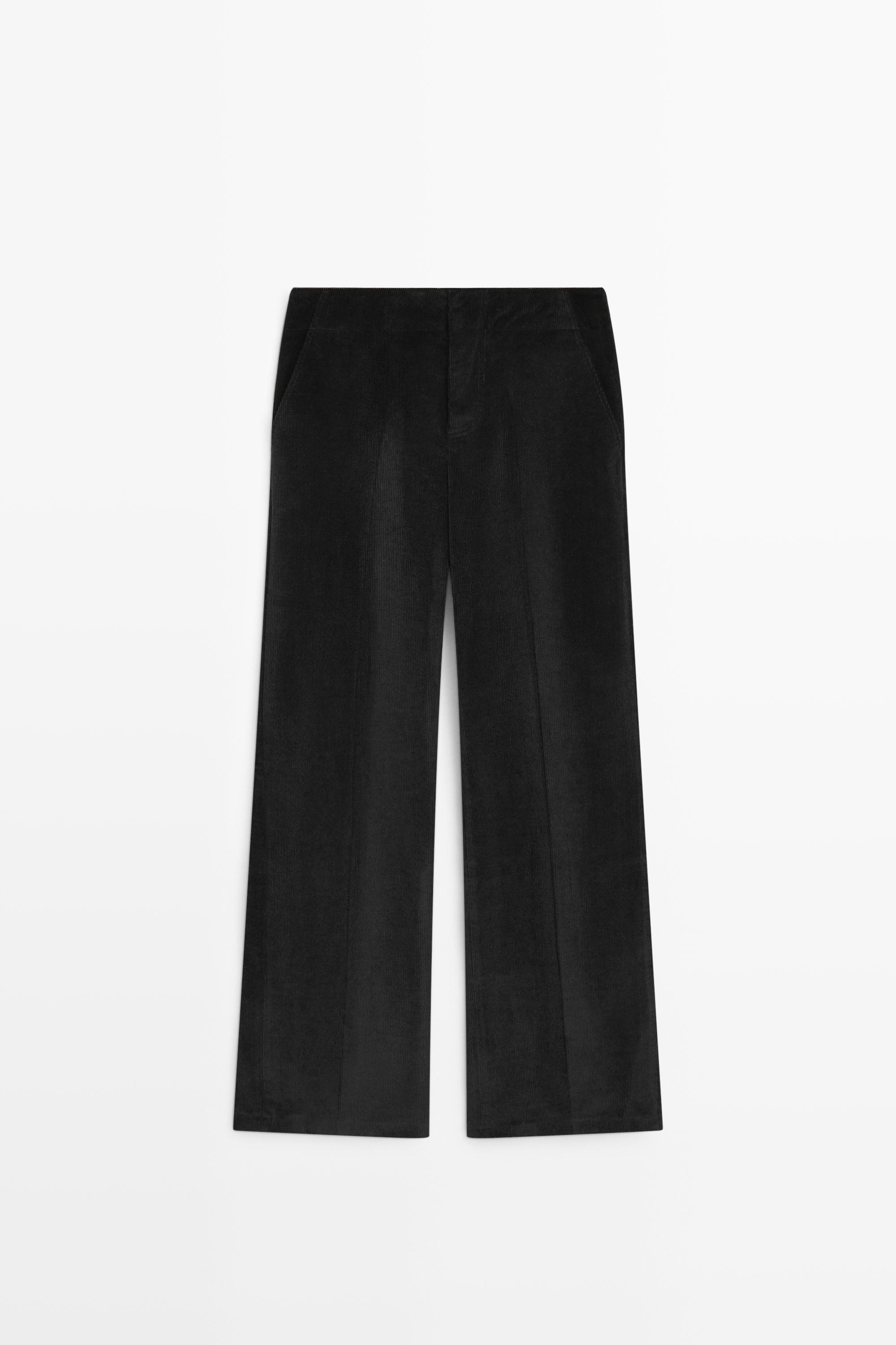 Palazzo corduroy pants