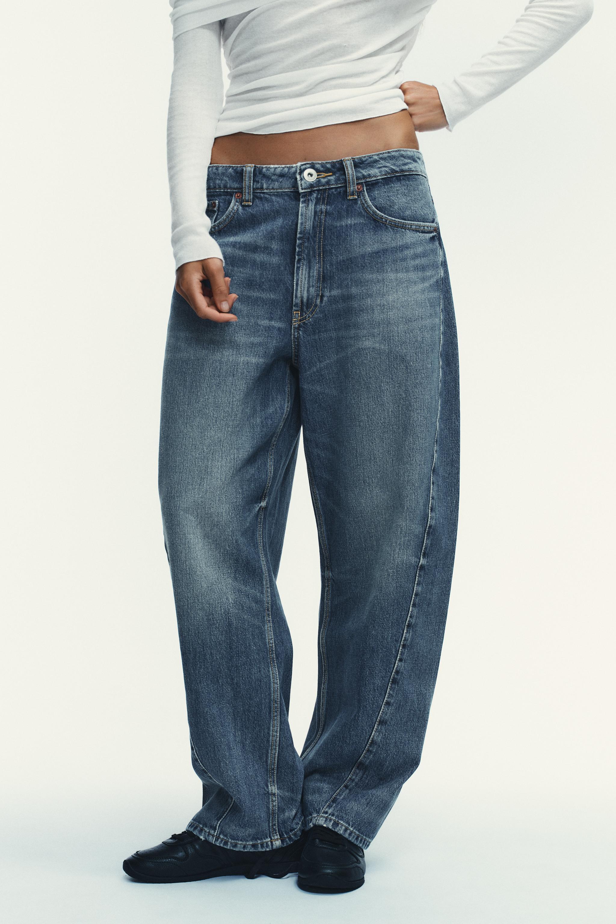 JEANS TRF BAGGY BARREL ORTA BEL - Görsel 2