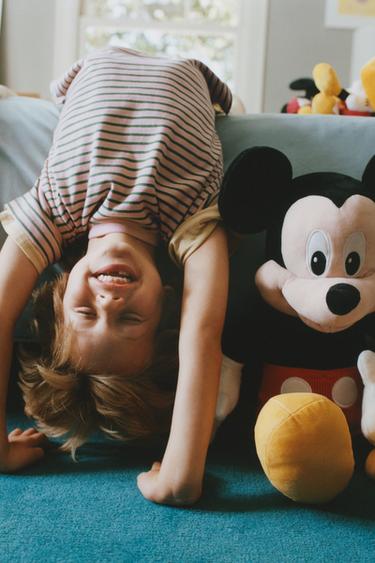 تيشرت مخطط - وردي باستيل الخاص بـ Zara