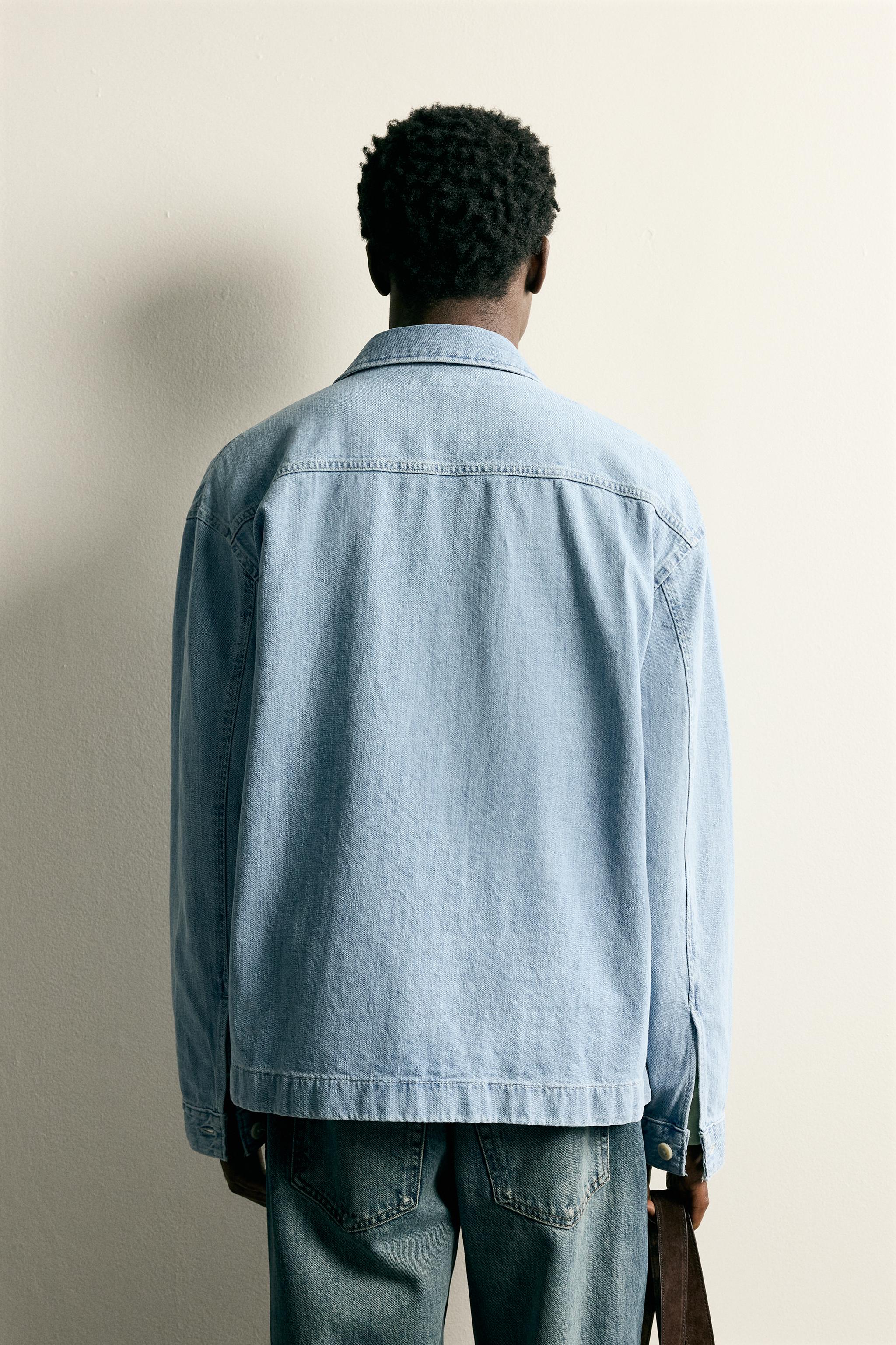 BOXY FIT DENIM SHIRT