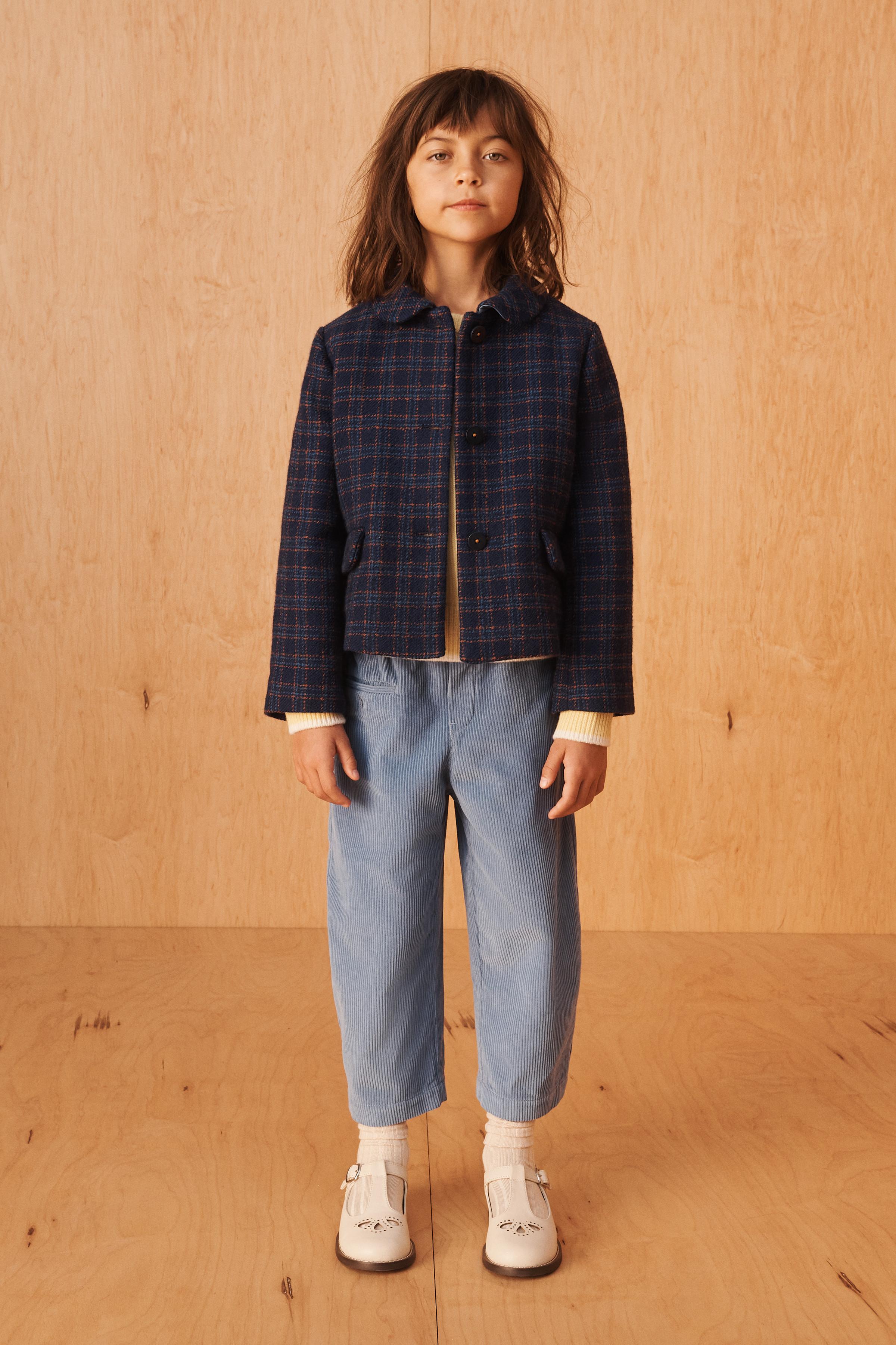 MANTEAU À CARREAUX AVEC LAINE ÉDITION LIMITÉE