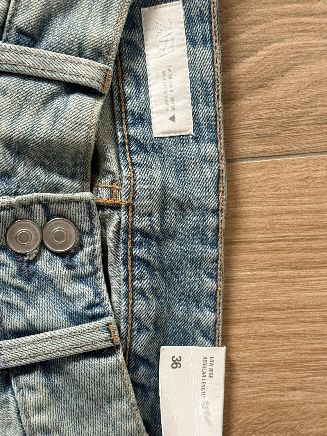 TRF LOW-RISE POCKET JEANS - Image 5