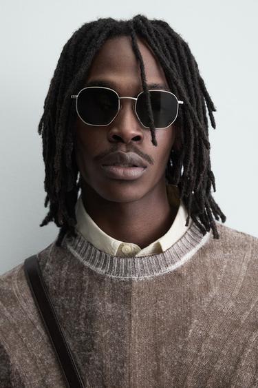 ABSTRACT JACQUARD JUMPER - Brown by Zara - Image 4