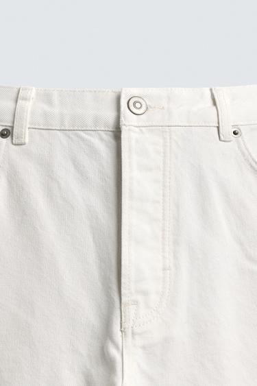STRAIGHT FIT JEANS - White by Zara - Image 9