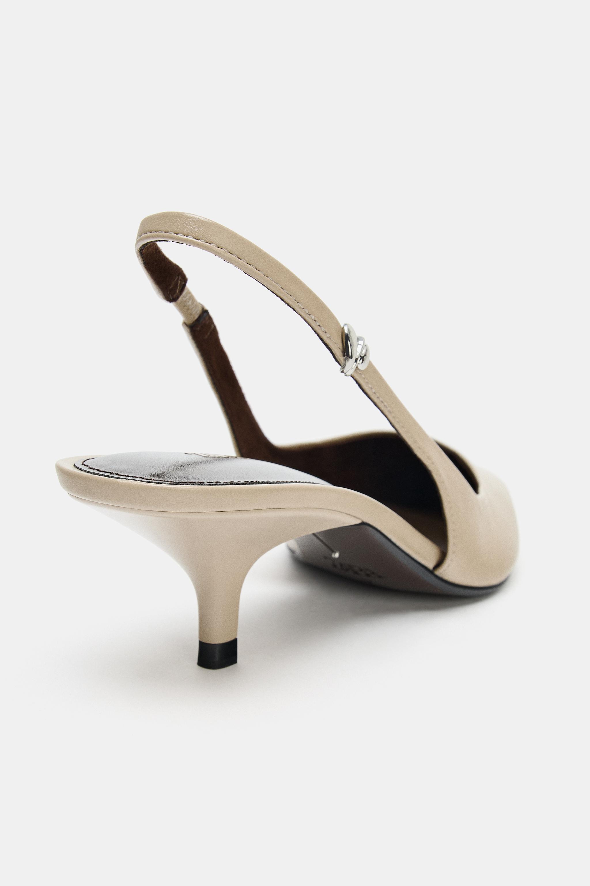 STRAPPY SLINGBACK SHOES